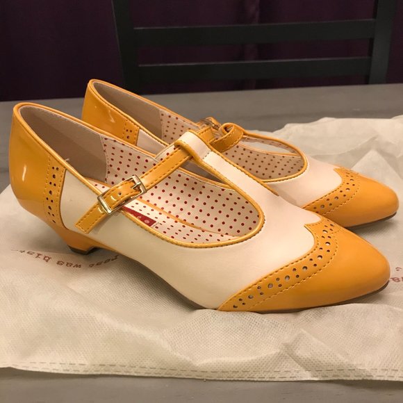 BAIT Footwear Shoes - Ione Yellow Patent Shoes